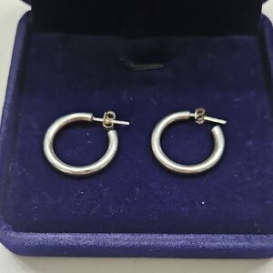 Sterling Silver Hoop Earrings
